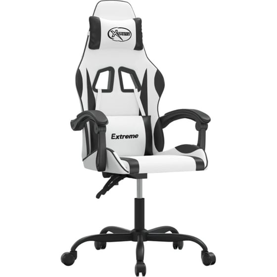 Καρέκλα Gaming VIDAXL 3143876 από Τεχνητό Δέρμα - Λευκή image 0