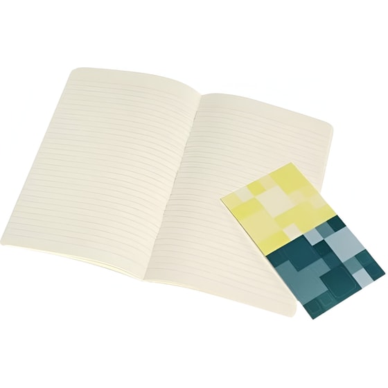 Σημειωματάριο Moleskine Ριγέ Πράσινο Large (2 Τεμάχια) image 4