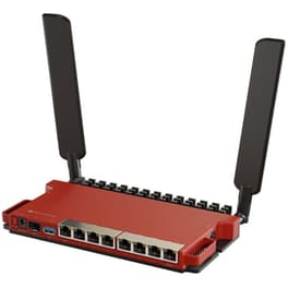 Mikrotik L009UIGS-2HAXD-IN Ασύρματο Router Wi‑Fi 2.4 GHz Gigabit Ethernet Κόκκινο