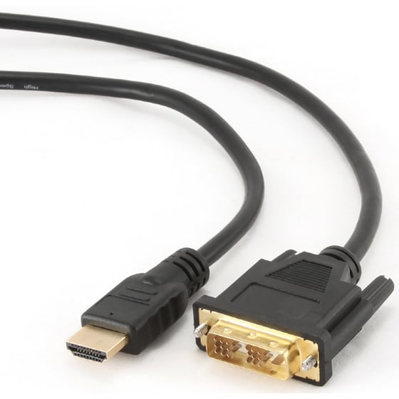 Καλώδιο HDMI σε DVI-D Cablexpert - 3m - Μαύρο image 1