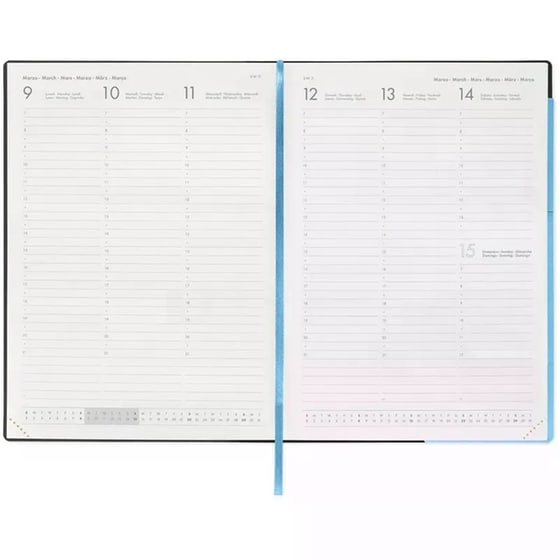 Ημερολόγιο Εβδομαδιαίο Legami 2026 12Μ Maxi Retro Blue image 3