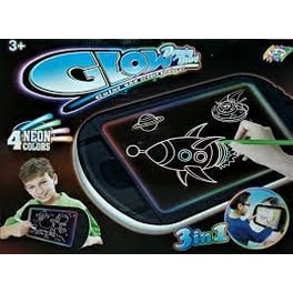 Πινακι Ζωγραφιας Glow Mε Σχεδια Αστροναυτη