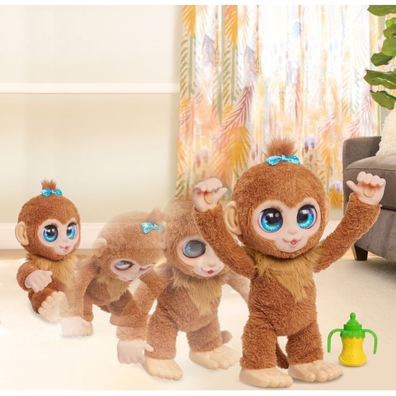 Λούτρινο Διαδραστικό FurReal Peanut the Playful Monkey Η Μαϊμουδίτσα με Κίνηση & Ήχο 38cm image 8