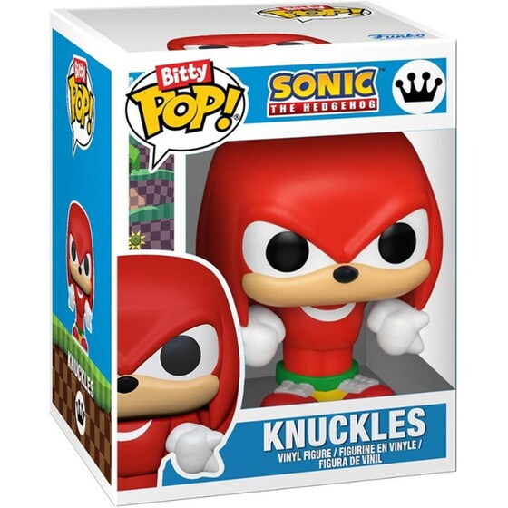 Funko Bitty Pop! 2-Pack: Sonic The Hedgehog - Knuckles & Shadow with Emerald Vinyl Figures image 3
