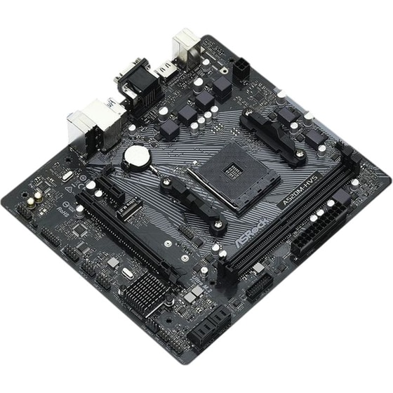 Asrock A520M-HVS AMD A520 Micro ATX με Socket AMD AM4 image 1