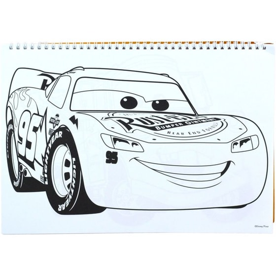 Μπλοκ Ζωγραφικής Gim A4 Cars Roaring image 2