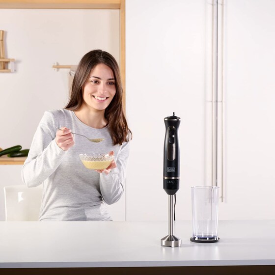 Ραβδομπλέντερ BLACK & DECKER BXHB800E 800 W Μαύρο image 1