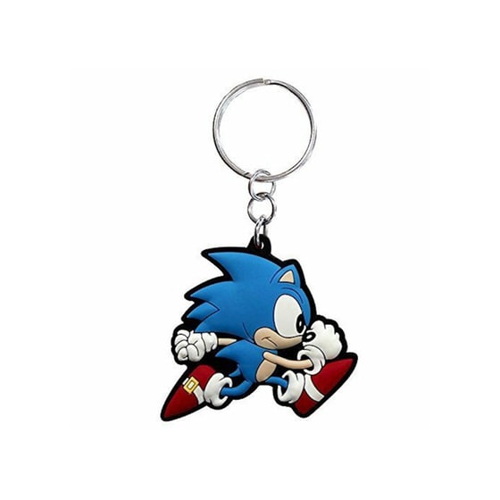 KEYCHAIN ABYSSE PVC SONIC RUN image 0