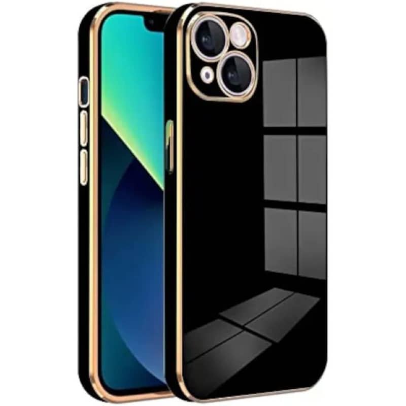 Θήκη Apple iPhone 14 - Bodycell Gold Plated - Black