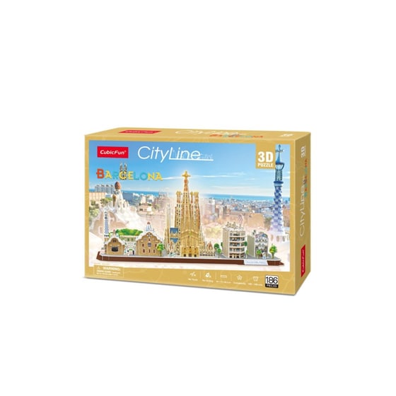 Cubic Fun 3D Παζλ City Line New York (123 Κομμάτια) image 1