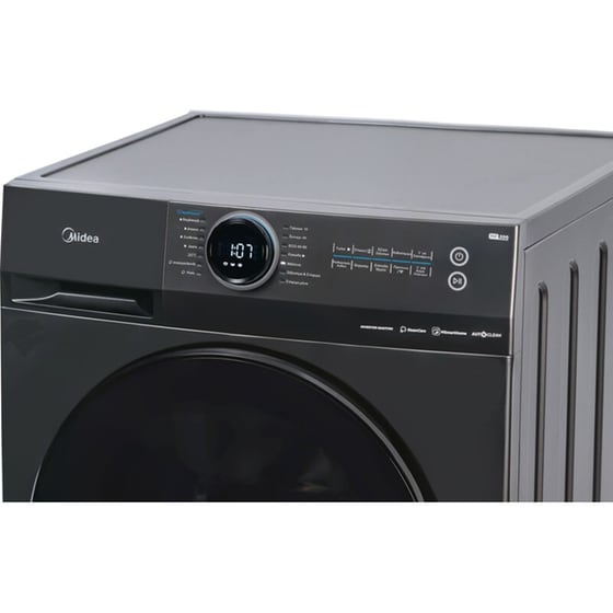 MIDEA MF200W90WB/T-GR 9 kg 1400 Στροφές με Health Guard και Wi-Fi Inox Πλυντήριο Ρούχων image 4