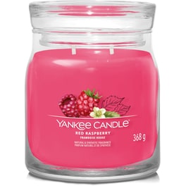 Κερί Yankee Candle Signature Medium Jar Red Raspberry
