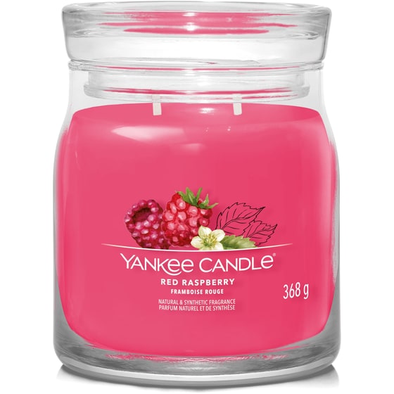 Κερί Yankee Candle Signature Medium Jar Red Raspberry image 0