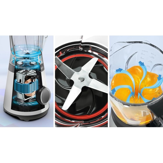 BOSCH MMB4194S 1.5 L 1200 W Ασημί Μπλέντερ image 9