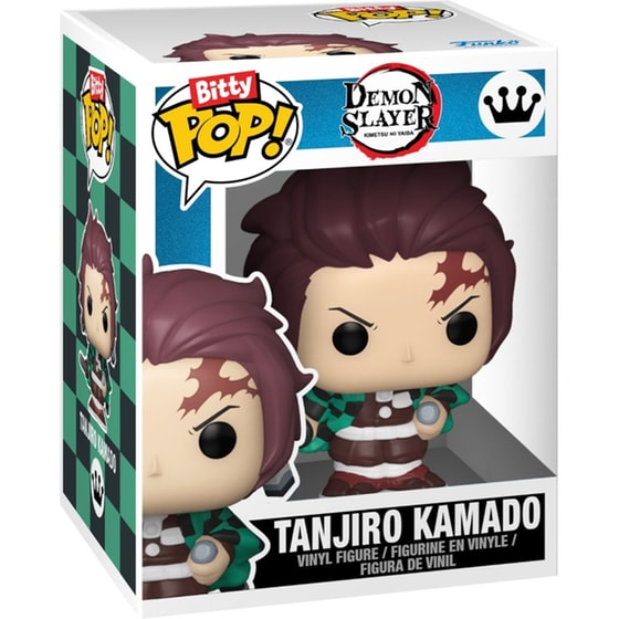 Funko Bitty Pop! 2-Pack: Demon Slayer - Tanjiro Kamado & Nezuko Kamado Vinyl Figures image 4