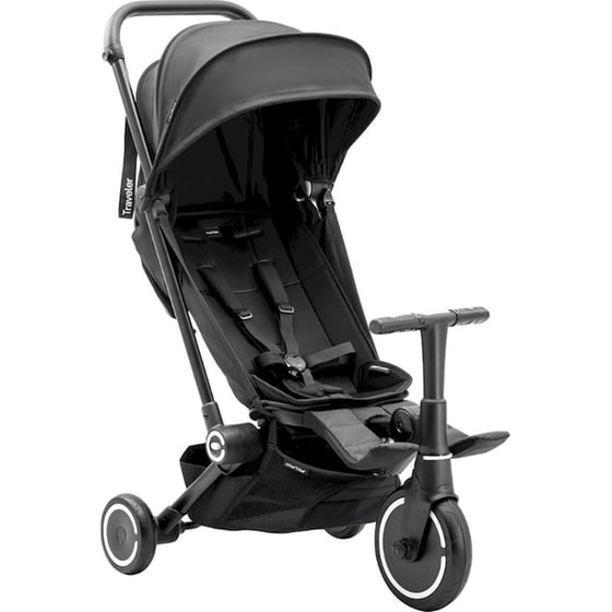 Παιδικό Τρίκυκλο Ποδήλατο Πτυσσόμενο/ Μετατρεπόμενο SmaTrike Traveler 4 σε 1 Onyx Black image 0