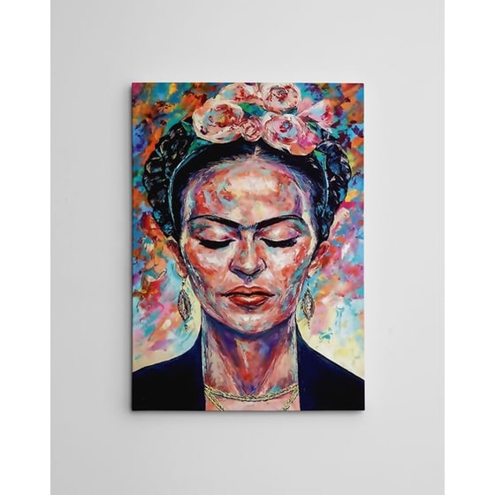 Μοντέρνος Πίνακας 24Mall Frida Kahlo 70x100 cm image 1