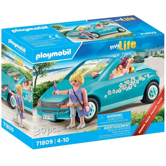 PLAYMOBIL® Βόλτα Με Κάμπριο Αυτοκίνητο (71809) image 0