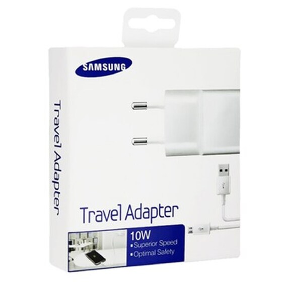 Φορτιστής Πρίζας Universal USB/Micro USB - Samsung ETA-U90EWEGSTD - Λευκό image 0