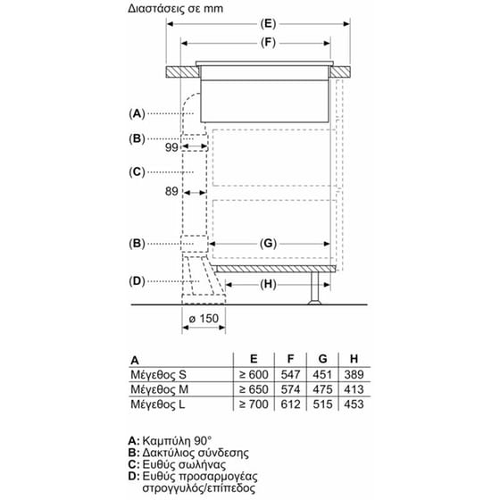 NEFF Ν 90 V68YYX4B0 80 cm Μαύρο Εστία Επαγωγική Αυτόνομη image 12