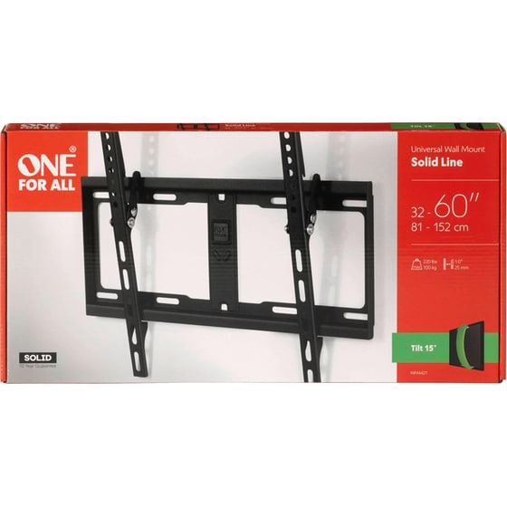 Βάση Τηλεόρασης Επιτοίχια One For All WM4421 με Κλίση 32"- 65" έως 100 kg image 2