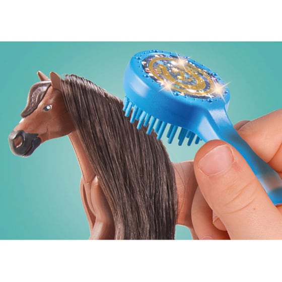 PLAYMOBIL® Horses of Waterfall Εκπαίδευση αλόγου με την Zoe και τον Blaze (71355) image 7