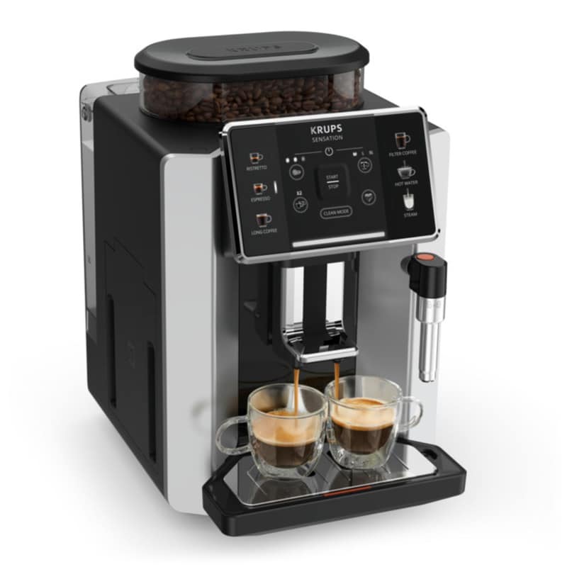 KRUPS Μηχανή Espresso KRUPS Sensation EA910E410 1450 W 15 bar Μαύρο