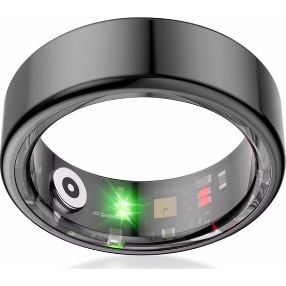 Smart Ring KSIX Saturn 20mm Size 10 - Black image 1