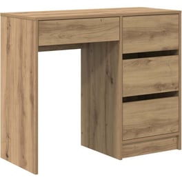 Γραφείο VidaXL από Επεξεργασμένο Ξύλο 90x37,5x75 cm - Artisan Δρυς