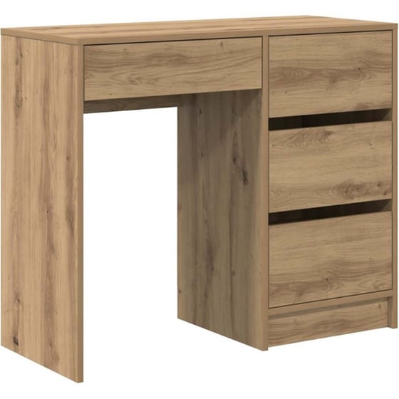 Γραφείο VidaXL από Επεξεργασμένο Ξύλο 90x37,5x75 cm - Artisan Δρυς image 0