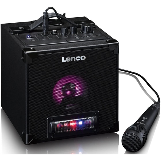 Party Speaker Lenco BTC-070BK 8W - Μαύρο image 2