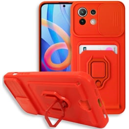 Θήκη Xiaomi Mi 11 Lite - Bodycell Multifunction - Κόκκινο