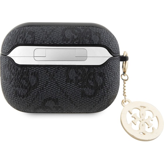 Θήκη Ακουστικών Guess 4G Strass Charm Collection για Apple AirPods Pro 2nd Gen - Black image 1