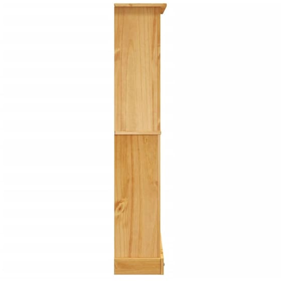 Βιβλιοθήκη Vidaxl από Μασίφ Ξύλο Πεύκου 81x29x150cm - Καφέ image 4