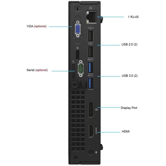 Refurbished Desktop Dell 3070 (Intel Core i7-9700T/8GB/256GB SSD/HD Graphics/Win11Home) | Grade A image 1