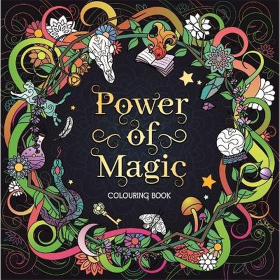 Power of Magic Colouring Book image 0