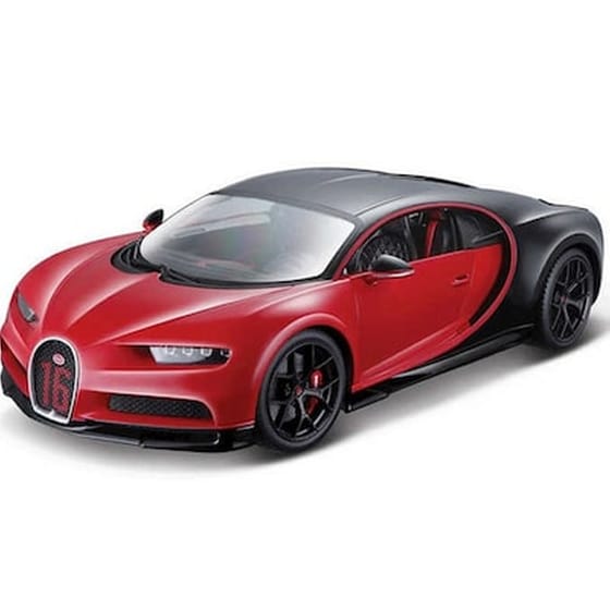 Burago 1/18 Plus Bugatti Chiron Sport Red/black image 0