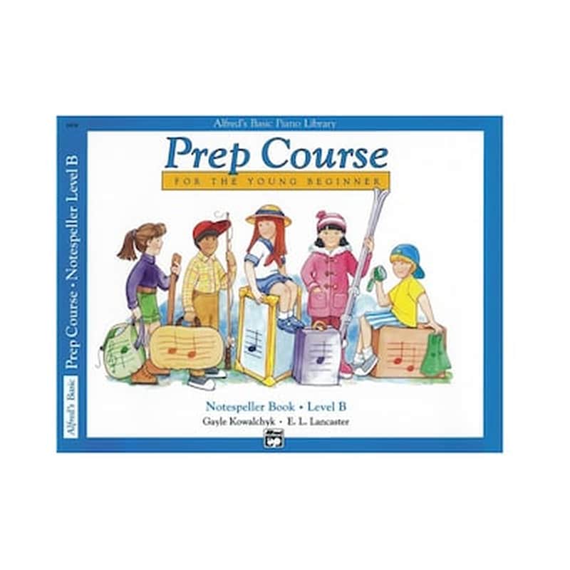 ALFRED Alfreds Basic Piano Prep Course - Notespeller Book, Level B (αγγλική Έκδοση)