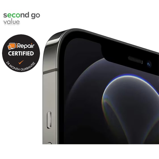 Μεταχειρισμένο Apple iPhone 12 Pro Max 128GB Graphite second go value Certified by iRepair image 3