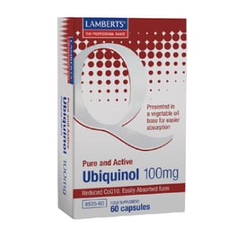 Ένζυμο Lamberts Ubiquinol 100mg - 60 κάψουλες