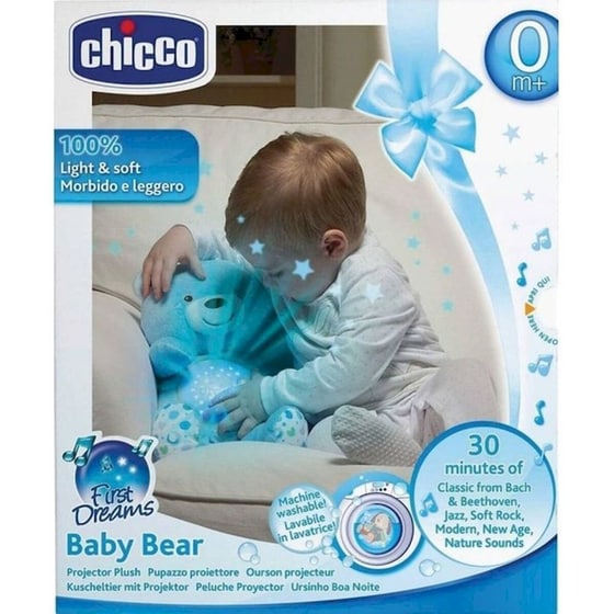 Μουσικός Προβολέας Chicco Αρκουδάκι Light Blue image 1
