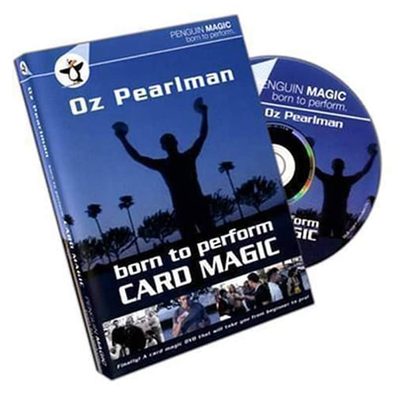 MURPHY'S MAGIC SUPPLIES Born To Perform Card Magic By Oz Pearlman - Dvd