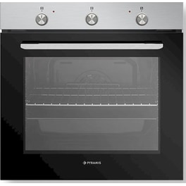 PYRAMIS PO78021008PIX 78 Lt Inox Εντοιχιζόμενος Φούρνος Άνω Πάγκου
