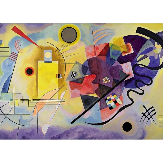 Παζλ Ravensburger Art Collection Vassily Kandinsky: Yellow-Red-Blue (1000 Κομμάτια) image 1