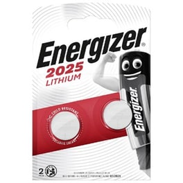 Buttoncell Μπαταρίες Λιθίου Energizer CR2025 3V 2τμχ