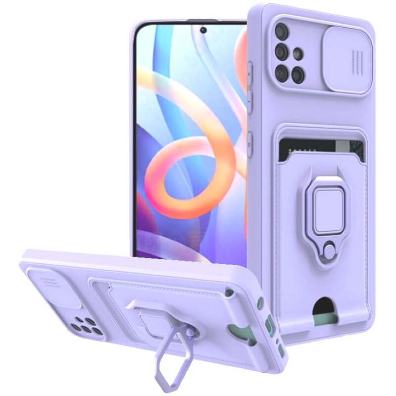 BODYCELL Θήκη Samsung Galaxy A51 - Bodycell Multifunction - Purple