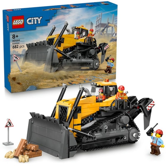 LEGO® City Κίτρινη Μπουλντόζα (60466) image 6