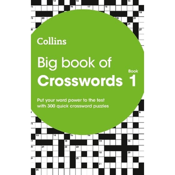 BIG BOOK OF CROSSWORDS 1 image 0