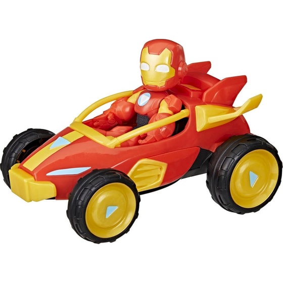 Hasbro Φιγούρα Marvel Iron Man & his Awesome Friends 2 σε 1 - 1 Τμχ Τυχαία Επιλογή Σχεδίου (G12575) image 5
