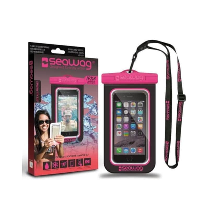 SEAWAG Θήκη για Smartphones Water Proof Μαύρο/Ροζ